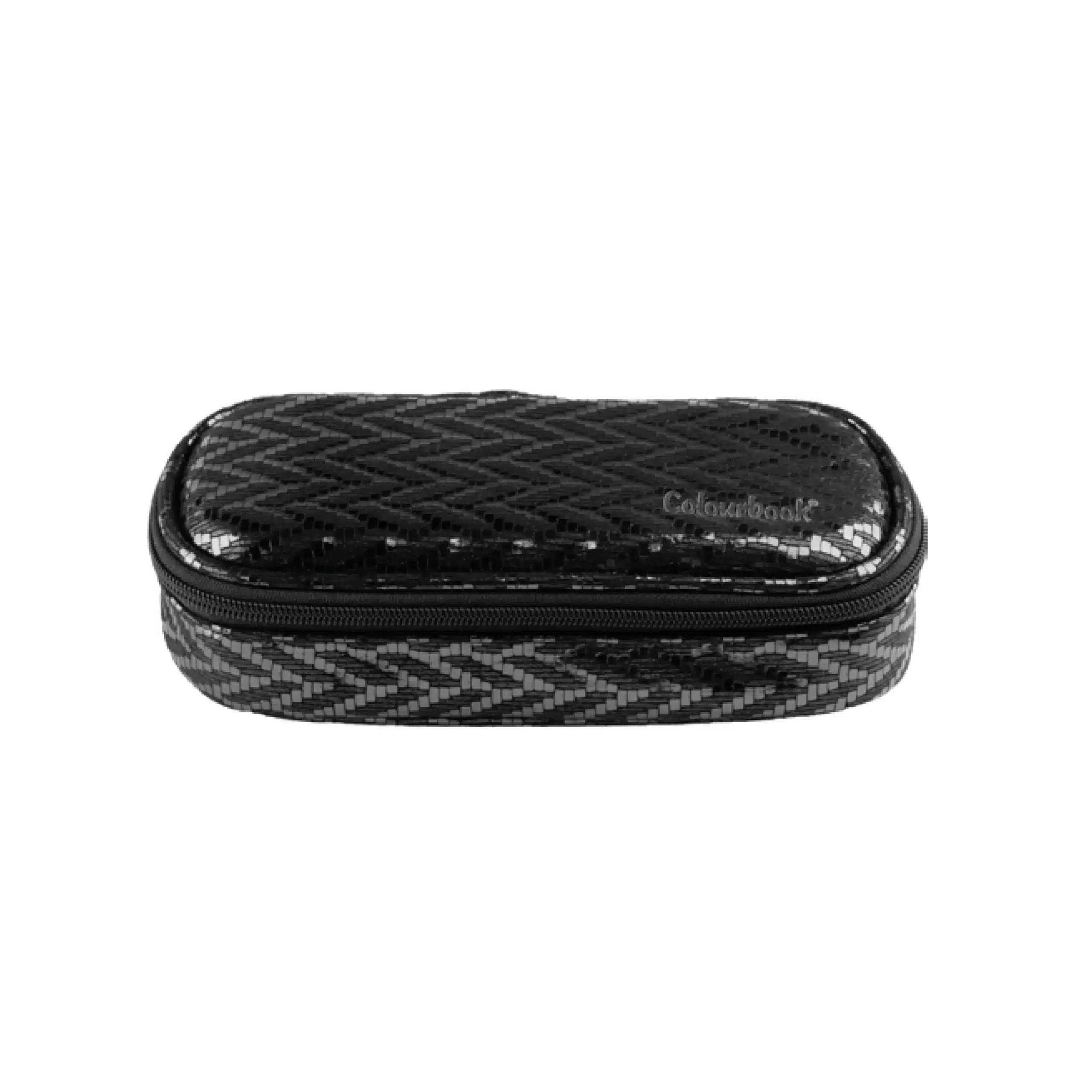 Astuccio ovale Nero Assoluto - Iron