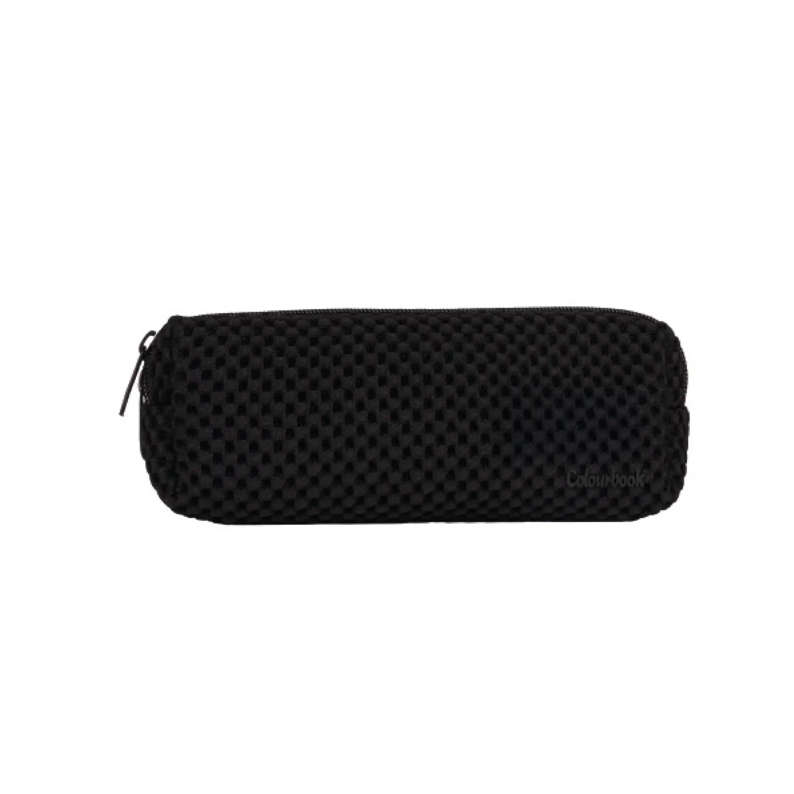 Astuccio 2 zip Nero Assoluto - Eclipse