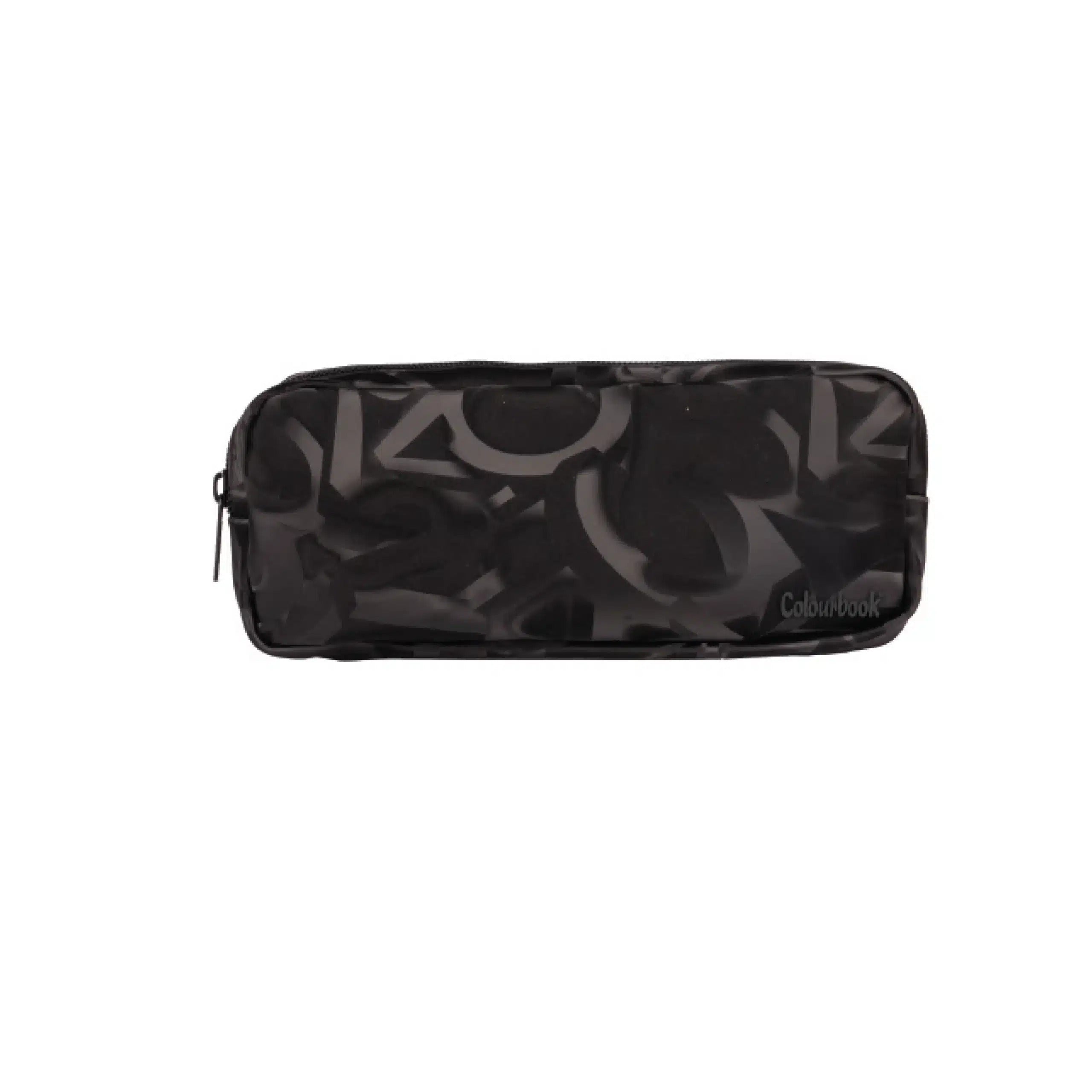 Astuccio 2 zip Nero Assoluto - Moonless
