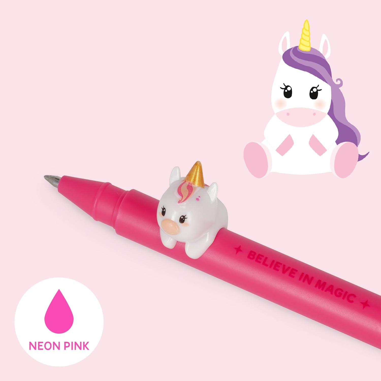 Penna gel - Amici adorabili Unicorno