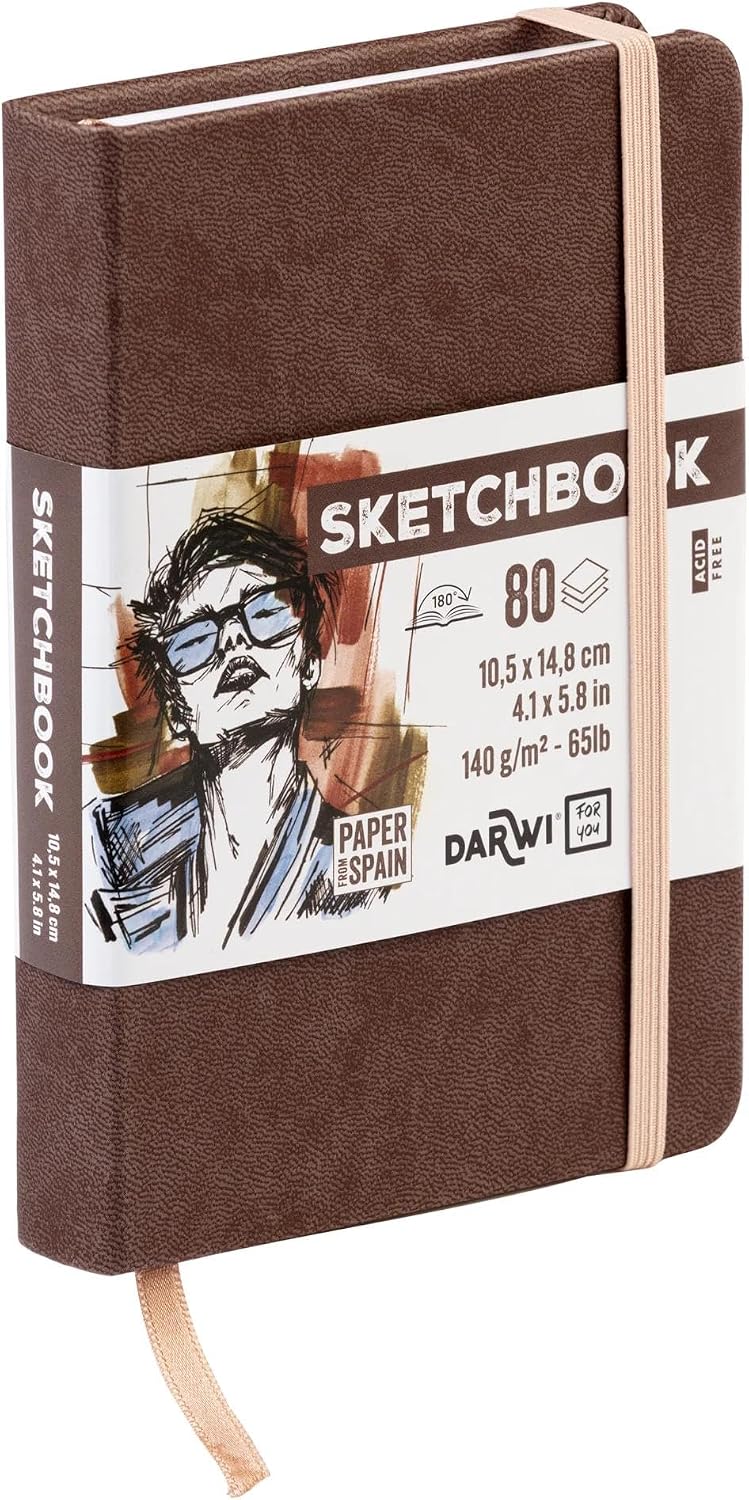SKETCHBOOK 80FF A6 140GR - Marrone