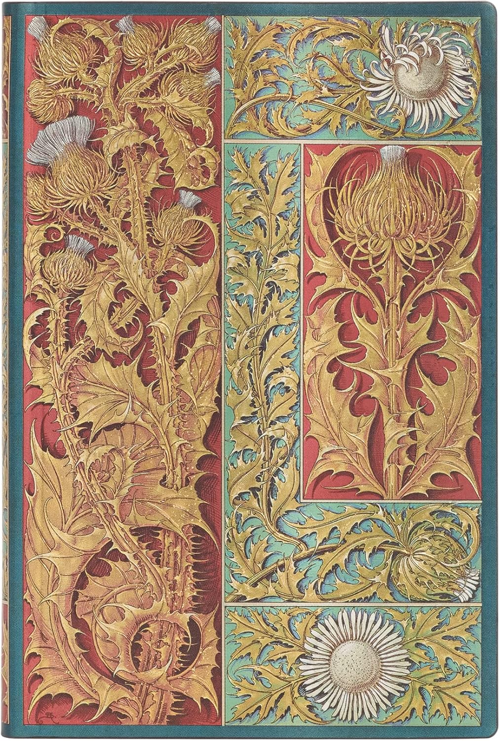PAPERBLANKS AGENDA 2025 12MESI CARDO SELVATICO VOX BOTANICA
