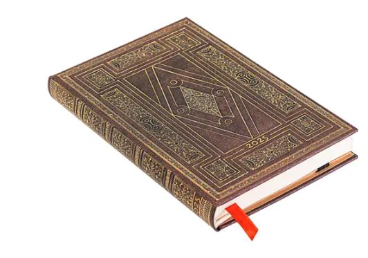 PAPERBLANKS AGENDA 2025 12MESI  FIRST FOLIO