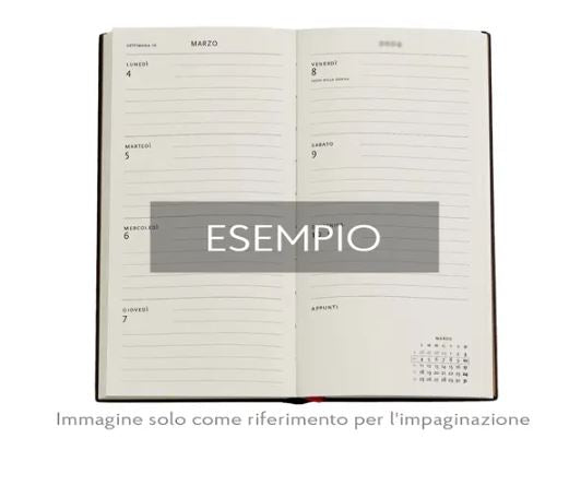 PAPERBLANKS AGENDA 2025 12MESI MORRIS CAPRIFOGLIO ROSA