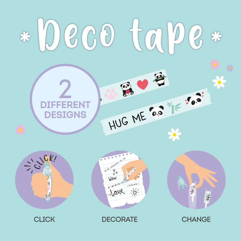 Legami - Penna a Nastro per Decorazione Deco Tape - Panda