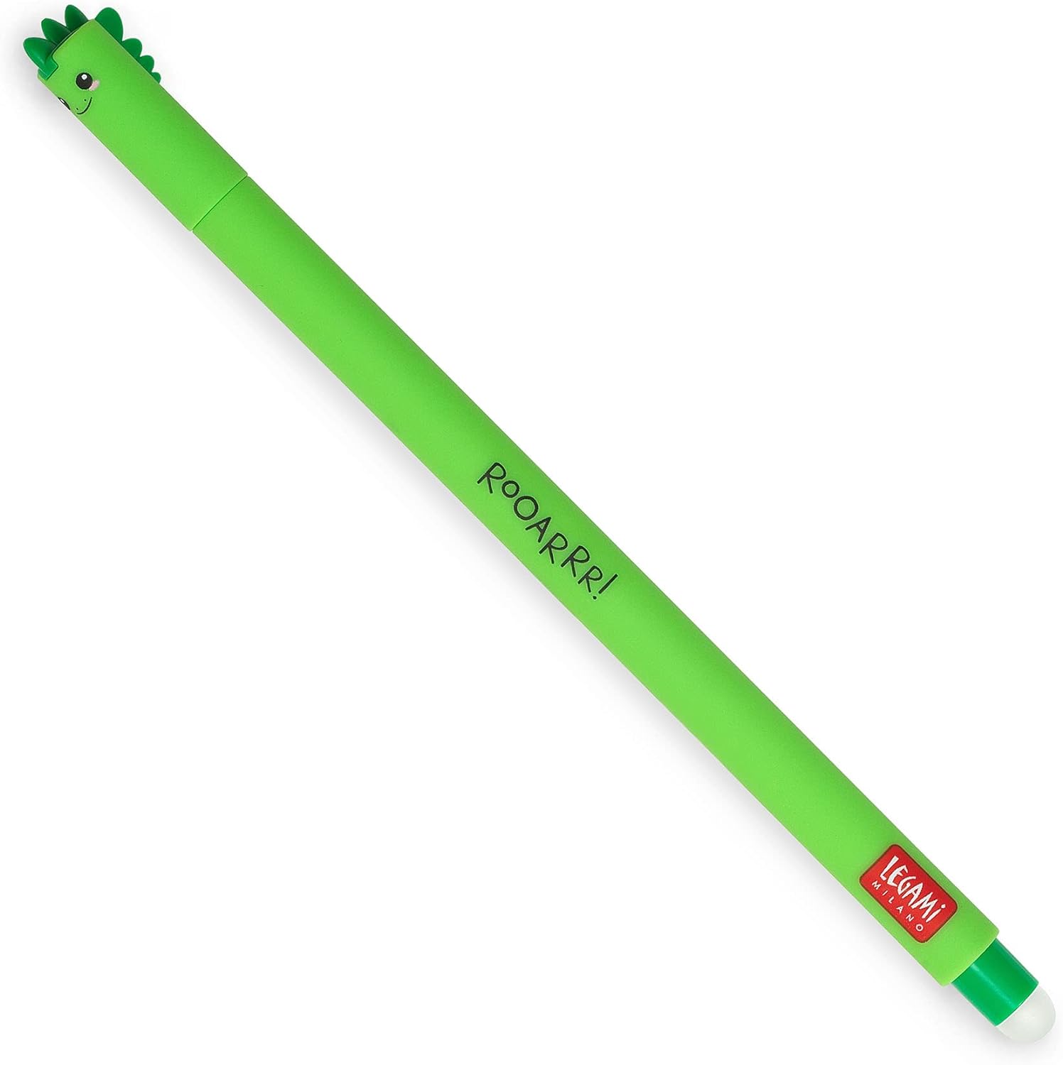 Penna Gel Cancellabile Erasable Pen Dino Colore Verde