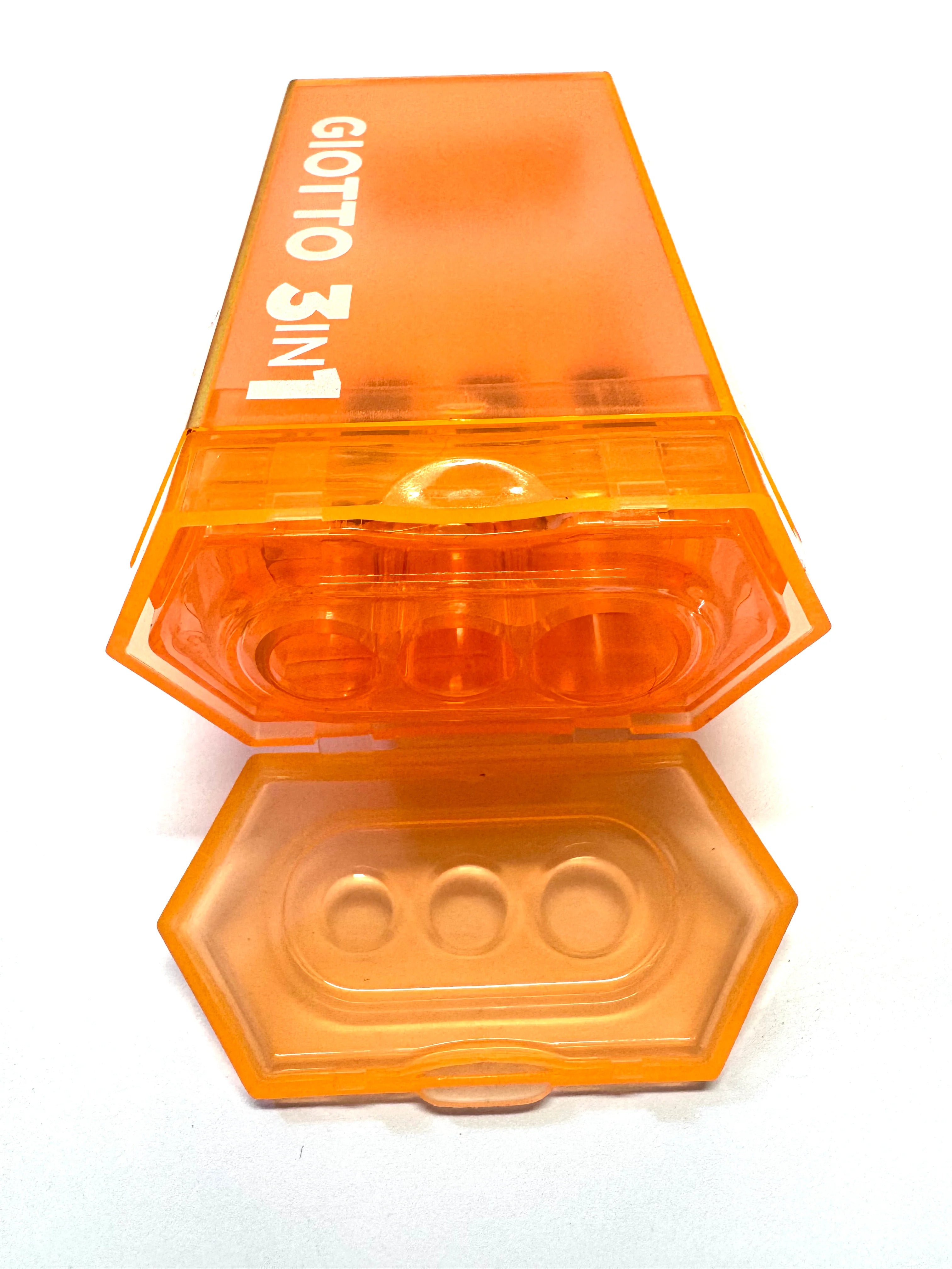 Giotto Temperamatite 3IN1 - Arancione