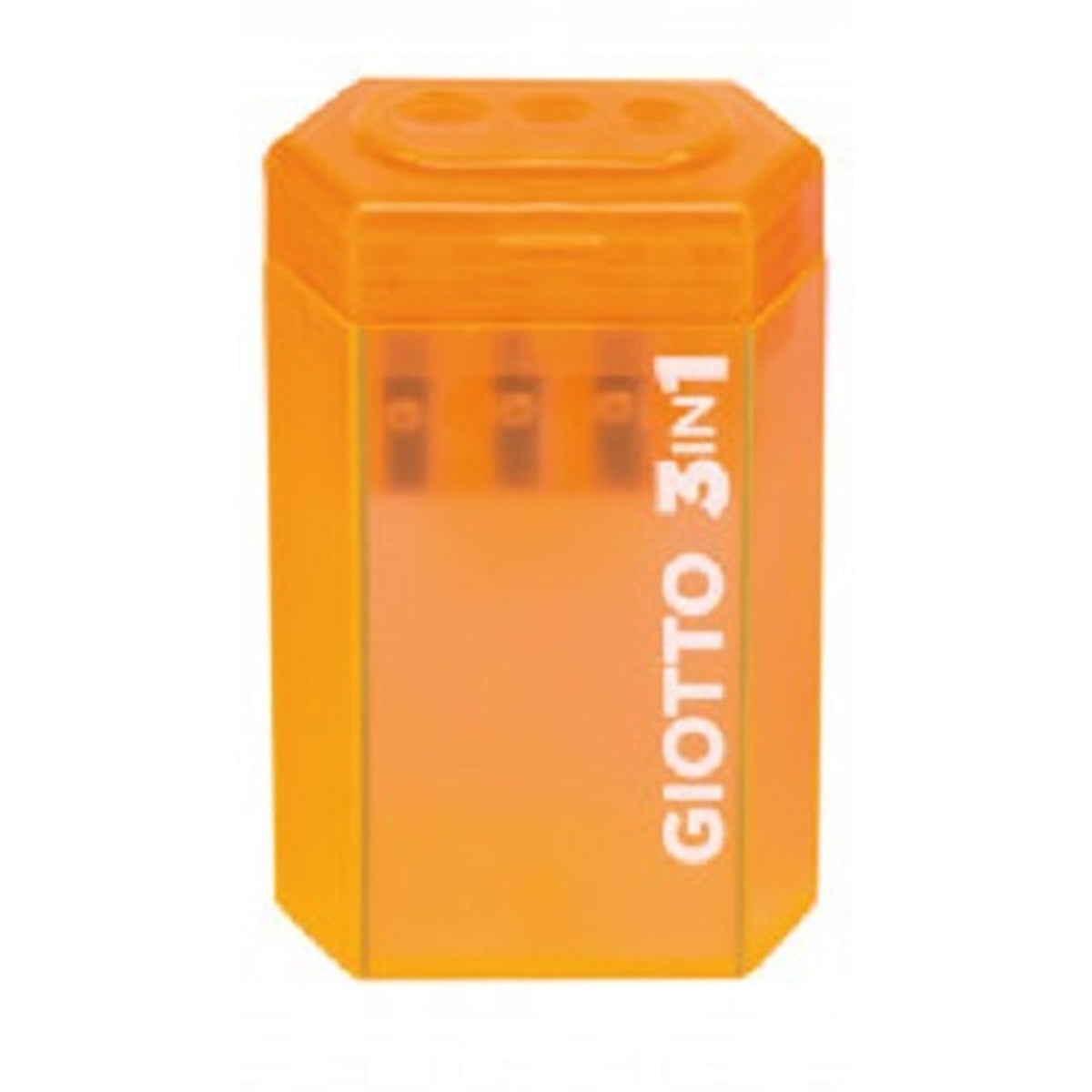 Giotto Temperamatite 3IN1 - Arancione