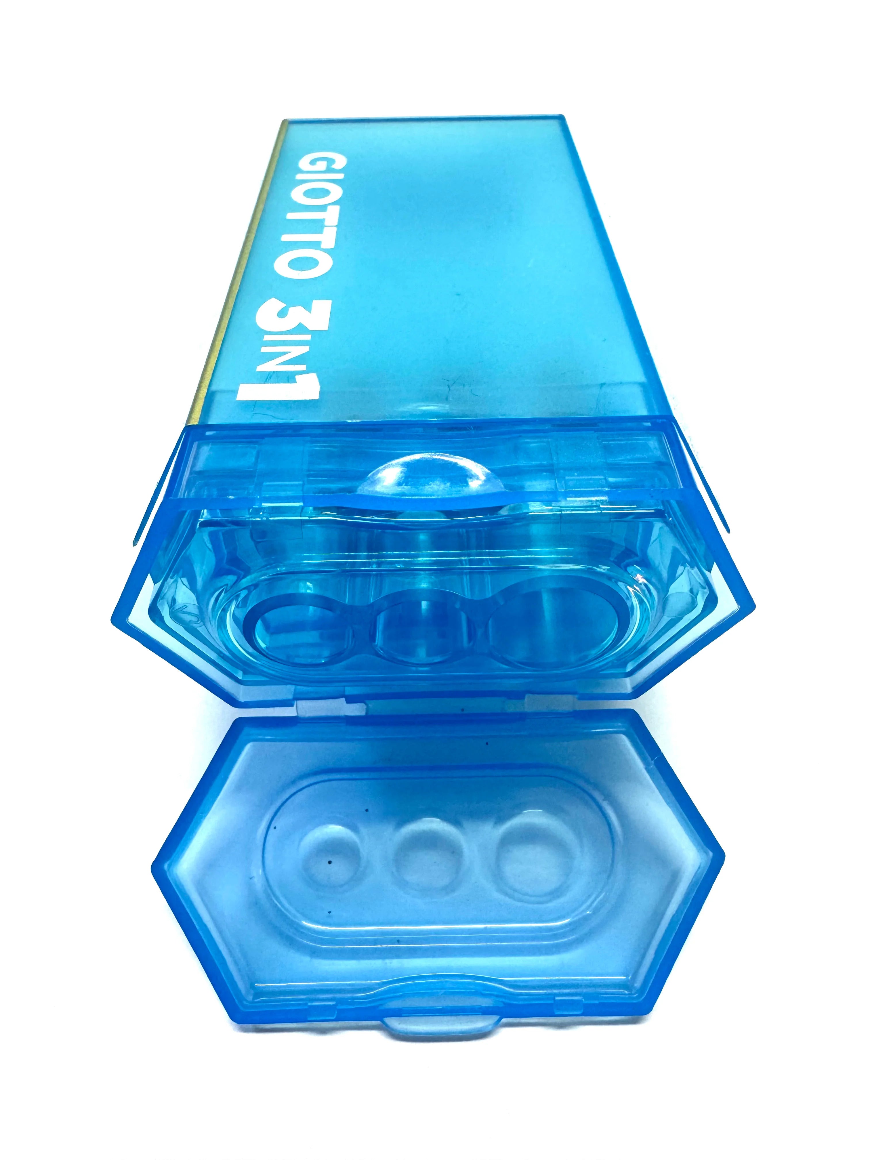 Giotto Temperamatite 3IN1 - Azzurro