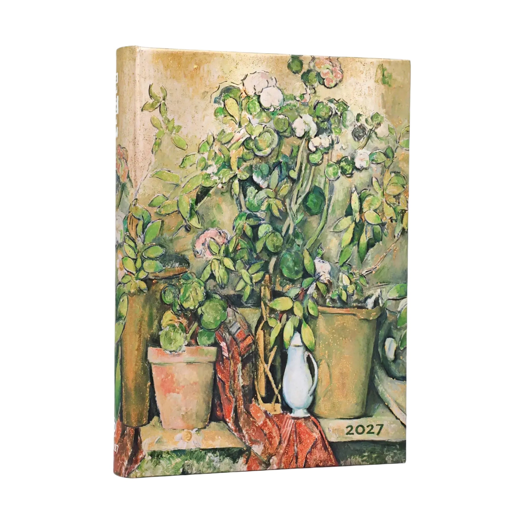 Agenda 2027 12 Mesi - Vasi di Terracotta e Fiori Cézanne