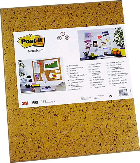 PANNELLO CON SUPERFICIE AUTOADESIVA POST-IT MEMOBOARD