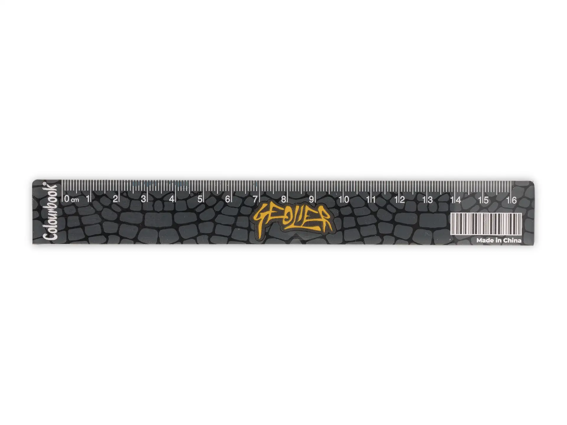 Colourbook - Righello 16 cm Geolier - Skin Nero