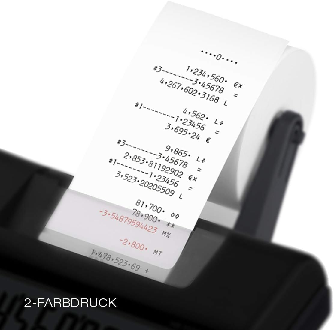 Casio HR-200RCE - Calcolatrice per la stampa Display LCD