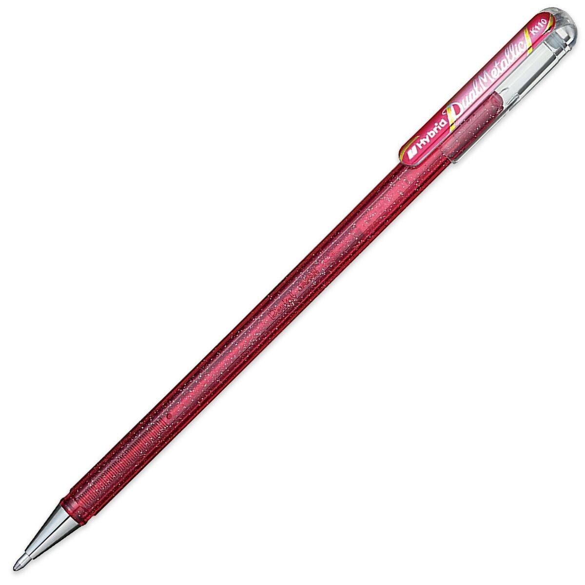 Penna Hybrid Dual Metallic Pentel K110-DPX PINK