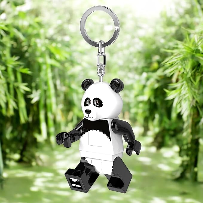 LEGO Torcia Led Portachiavi - Panda