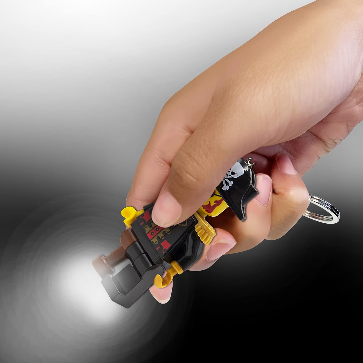 LEGO Torcia Led Portachiavi - Captain Brickbeard