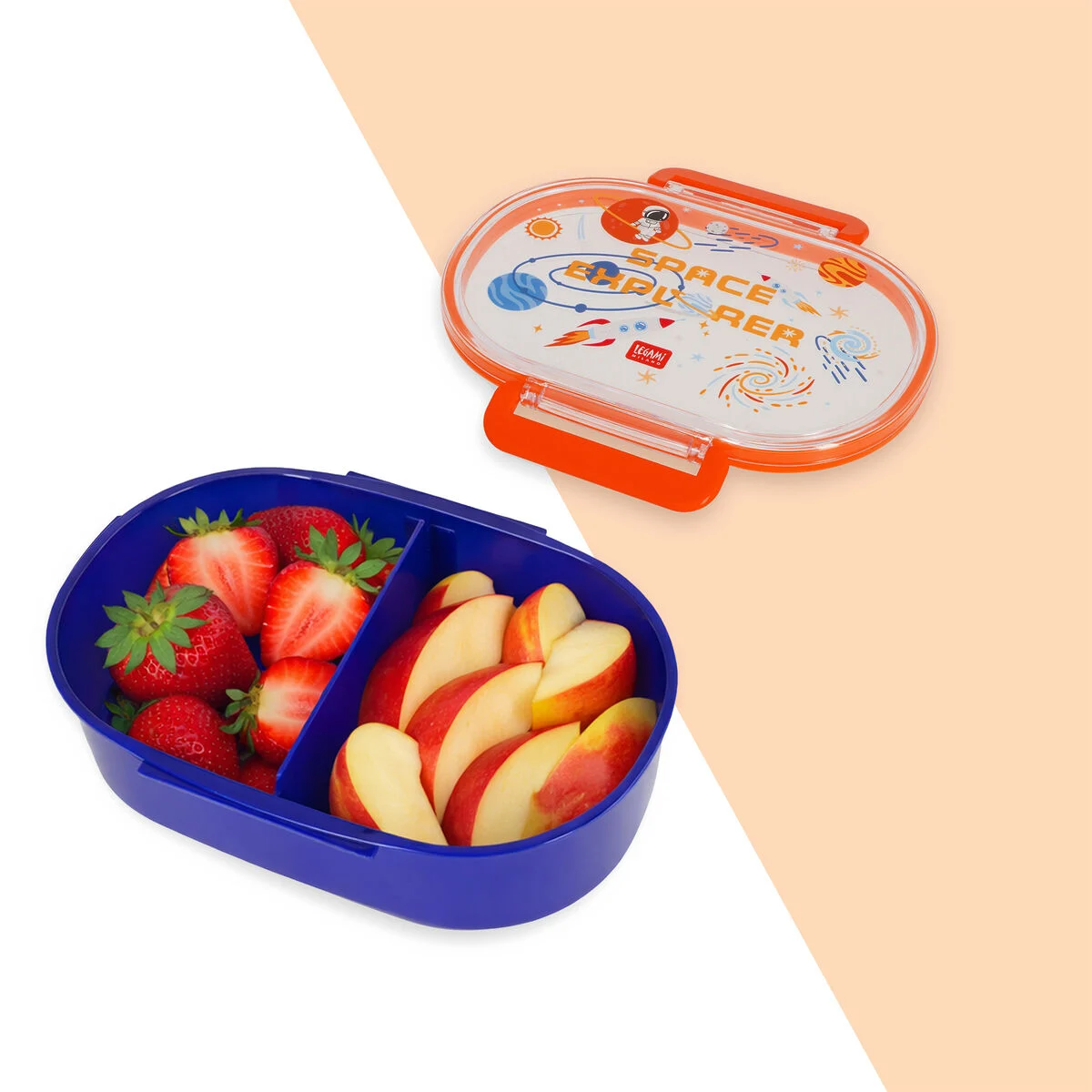 Contenitore Porta Merenda Snack & Go - Space