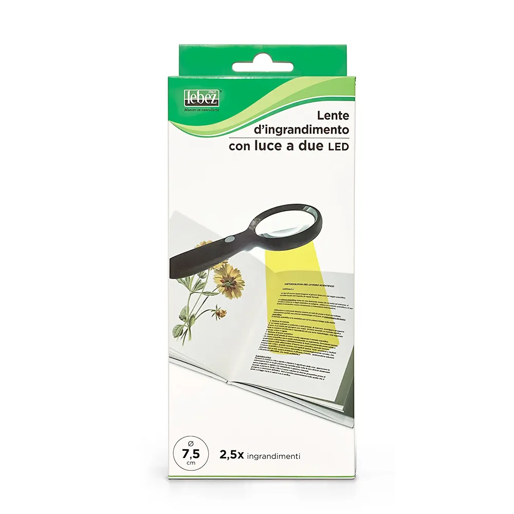 Lente d’ingrandimento con luce led