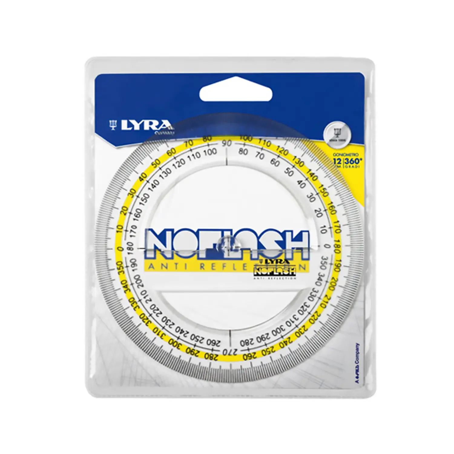 Goniometro NoFlash - 12cm/360 gradi
