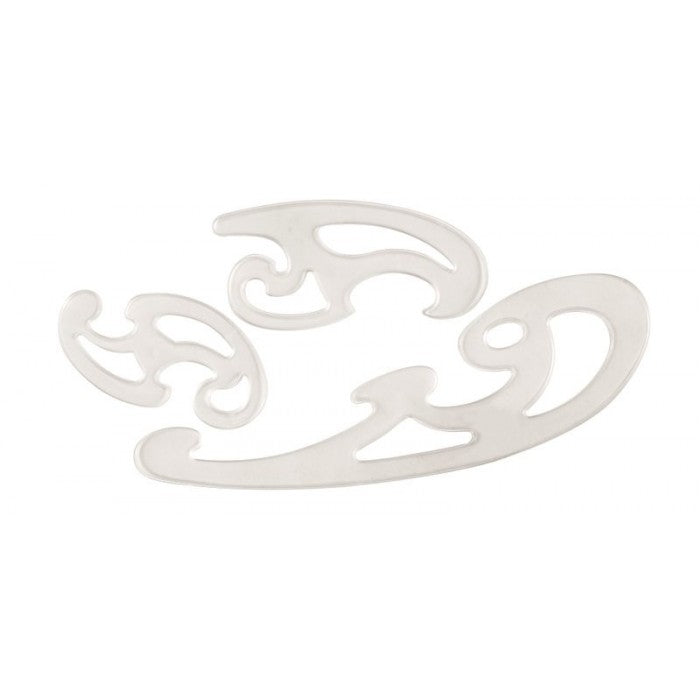 Curvilinea Burmester No Flash - Set 3 Pezzi