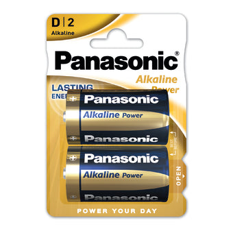 PANASONIC - Blister 2 pile torcia alkaline d 1 5v - C500020