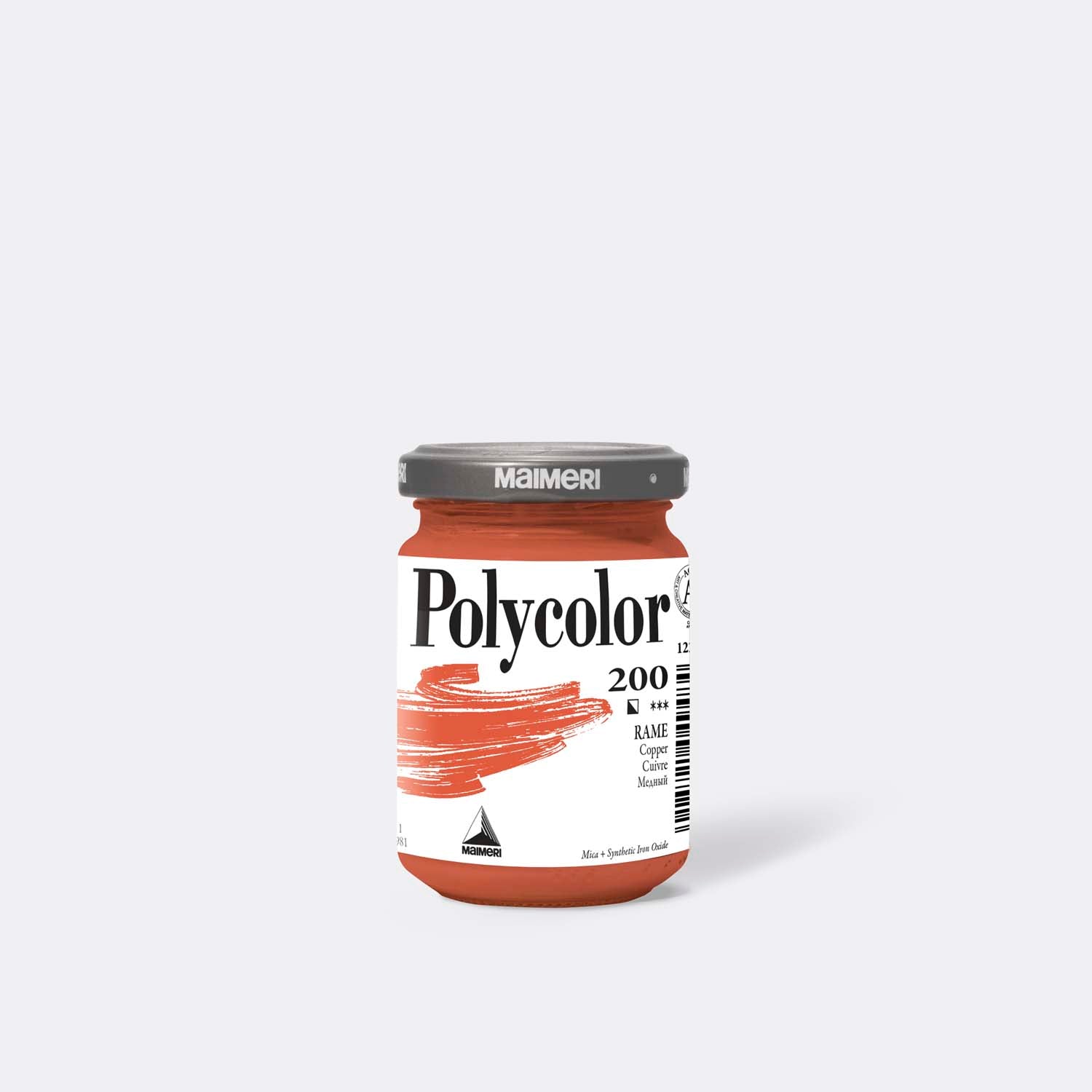 VASETTO ACRILICO POLYCOLOR DA140 ML - RAME
