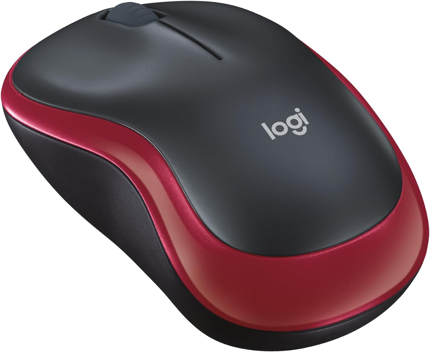 MOUSE WIRELESS M185 ROSSO
