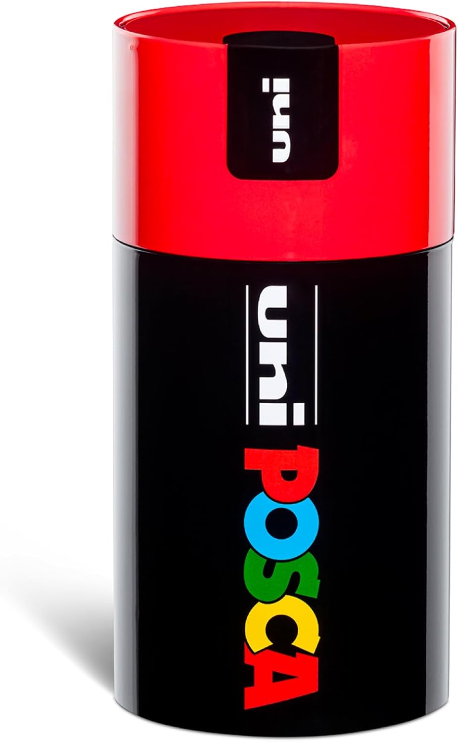 Uniposca Set 18 Pennarelli Acrilici Assortiti Tappo Rosso