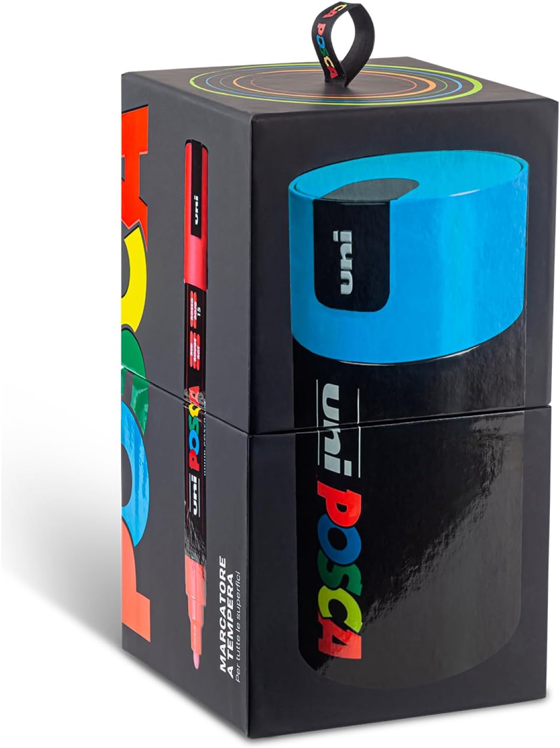 Posca - Set Completo con 18 Pennarelli Acrilici Assortiti