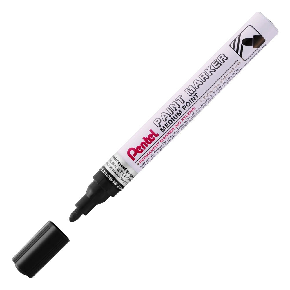 PENTEL PAINT MARKER MMP10-A 4.5 SUPER BLACK MEDIUM POINT