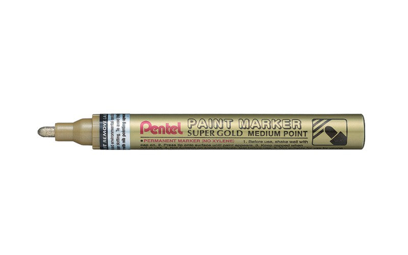 PENTEL PAINT MARKER MMP10-X 4.5 SUPER GOLD MEDIUM POINT