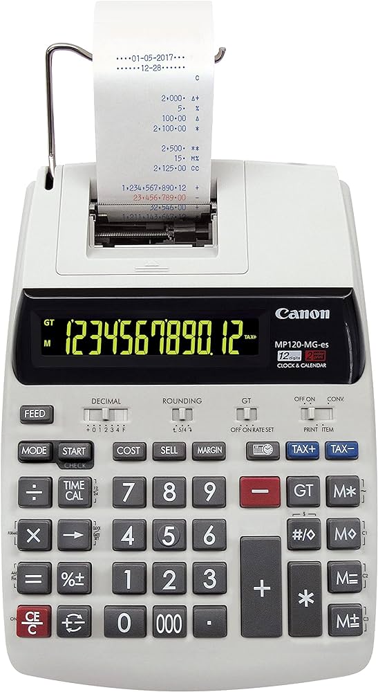 Canon Calcolatrice stampante MP120-MG-ES Display 12 cifre