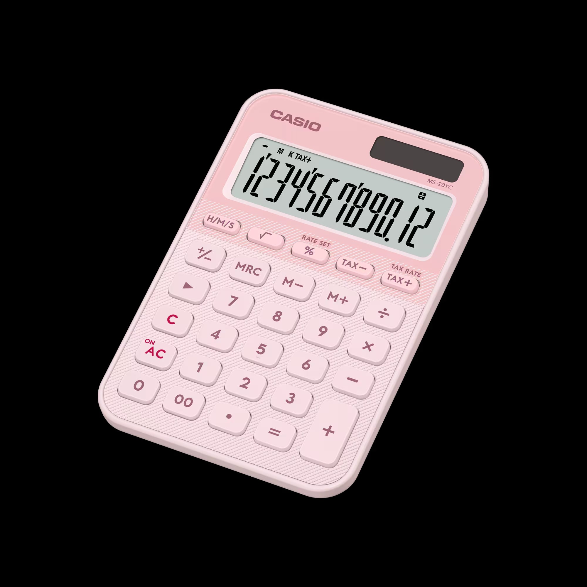 Calcolatrice da tavolo MS-20Y 12 cifre - Light Pink