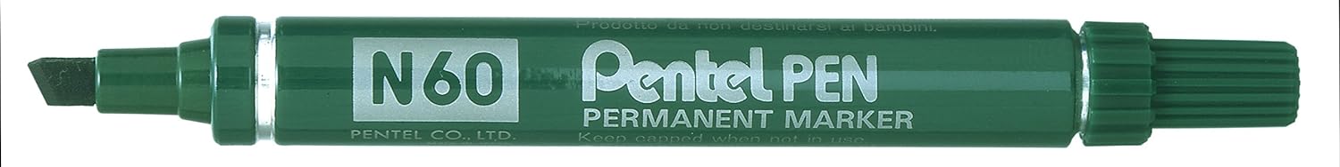 CF 12 PZ MARCATORE PROFESSIONALE PENTEL PEN N60 VERDE