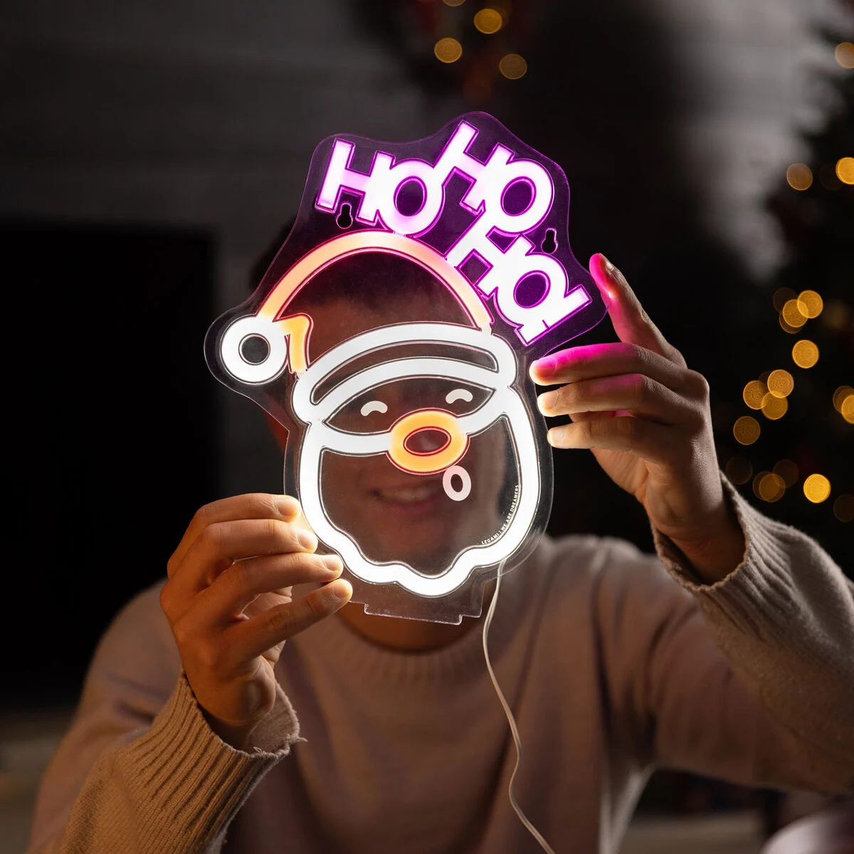 Lampada Led Effetto Neon - Santa Claus - It's a Sign