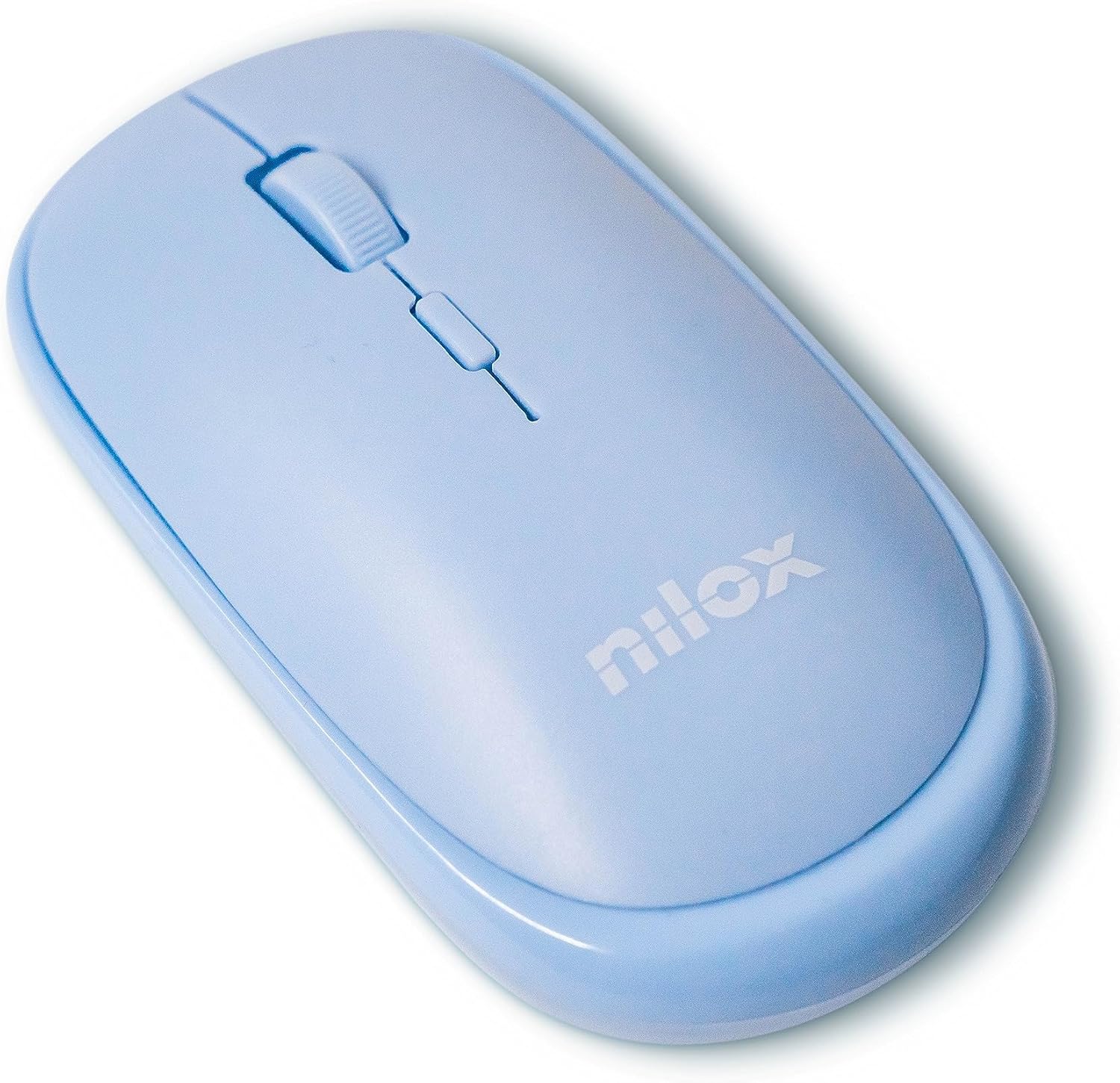 Nilox - Mouse Wireless - Light Blue
