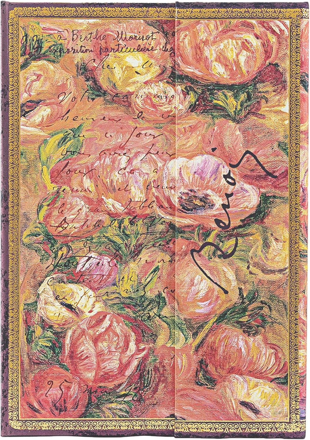 PAPERBLANKS AGENDA RENOIR  LETTERA A MORISOT (1892) MIDI