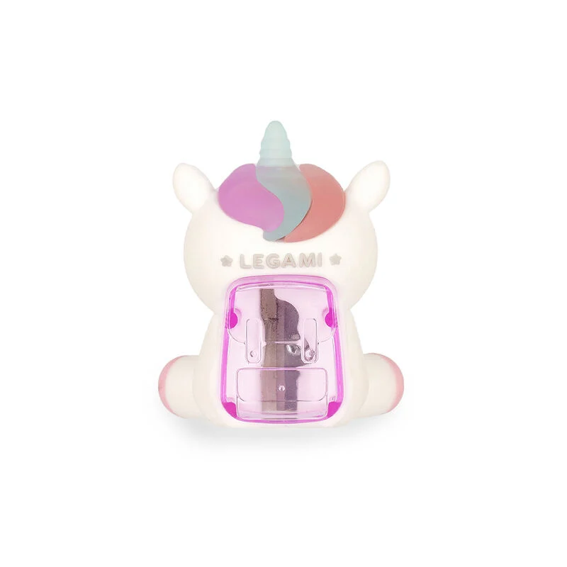 Legami Temperino Luminoso con Contenitore - Unicorno