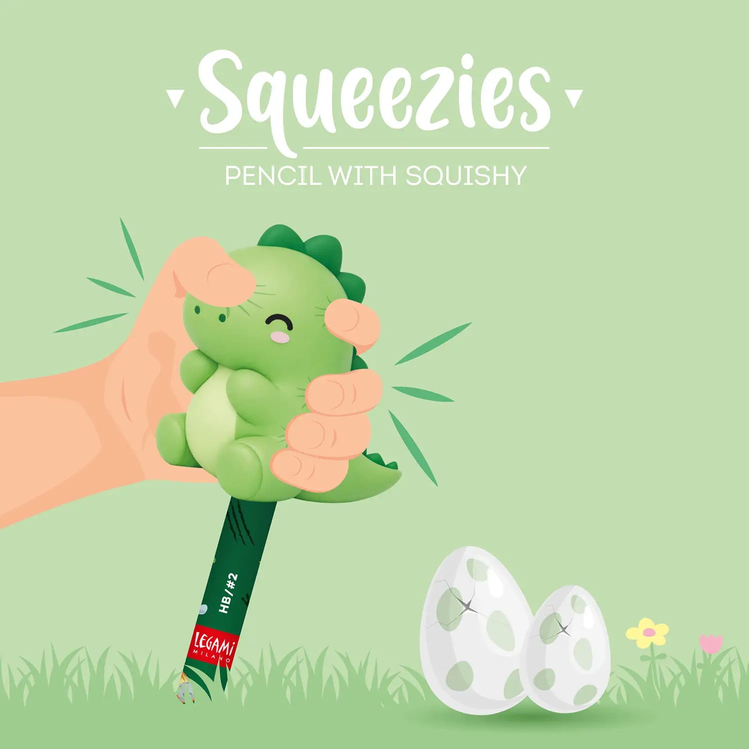 Squeezies Matita Antistress Profumata - Dino