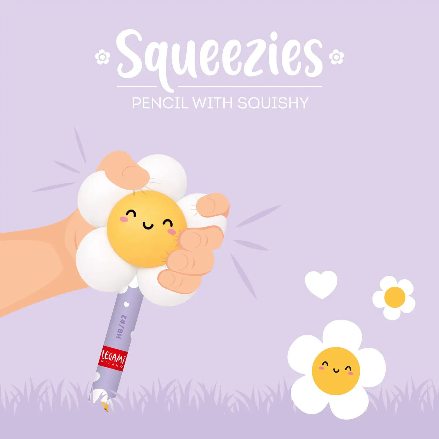 Squeezies Matita Antistress Profumata - Daisy