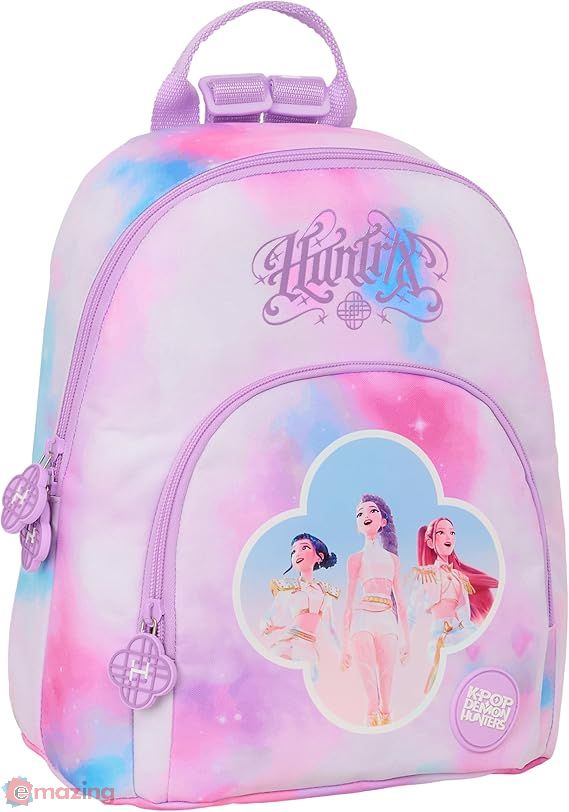 Zaino Mini Asilo K-Pop Demon Hunters - Rosa