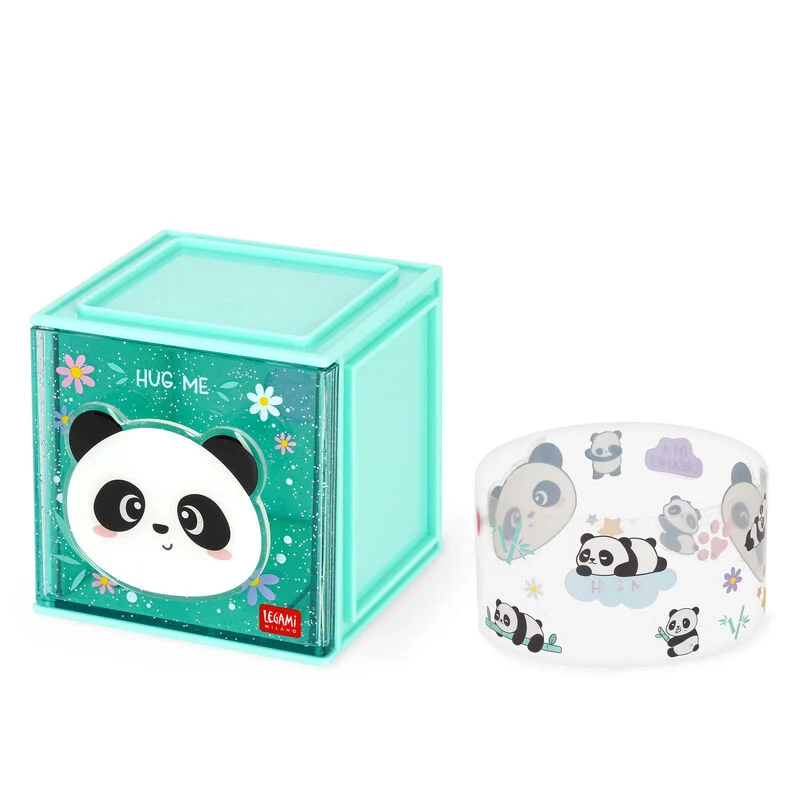 Legami - Box Componibile da Scrivania Cutie Cube - Panda
