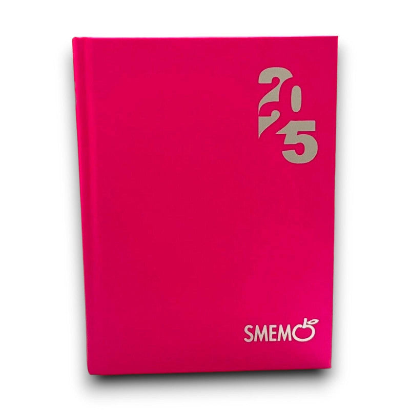 DIARIO SMEMO 16 MESI  13X17 CM  CLASSIC FUXIA