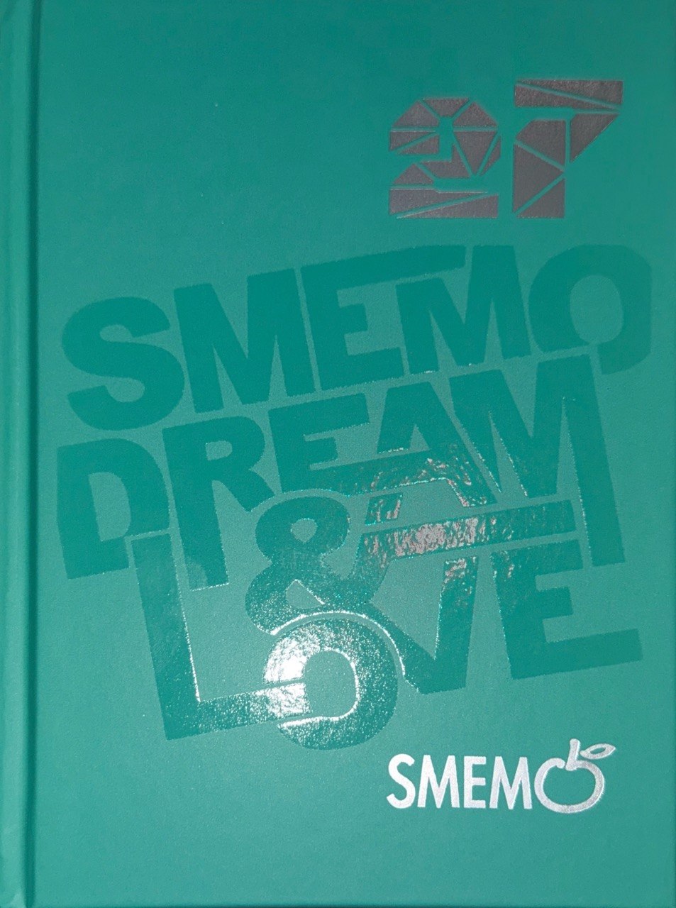 Diario 16 mesi Lite 26/27 - Verde con scritta