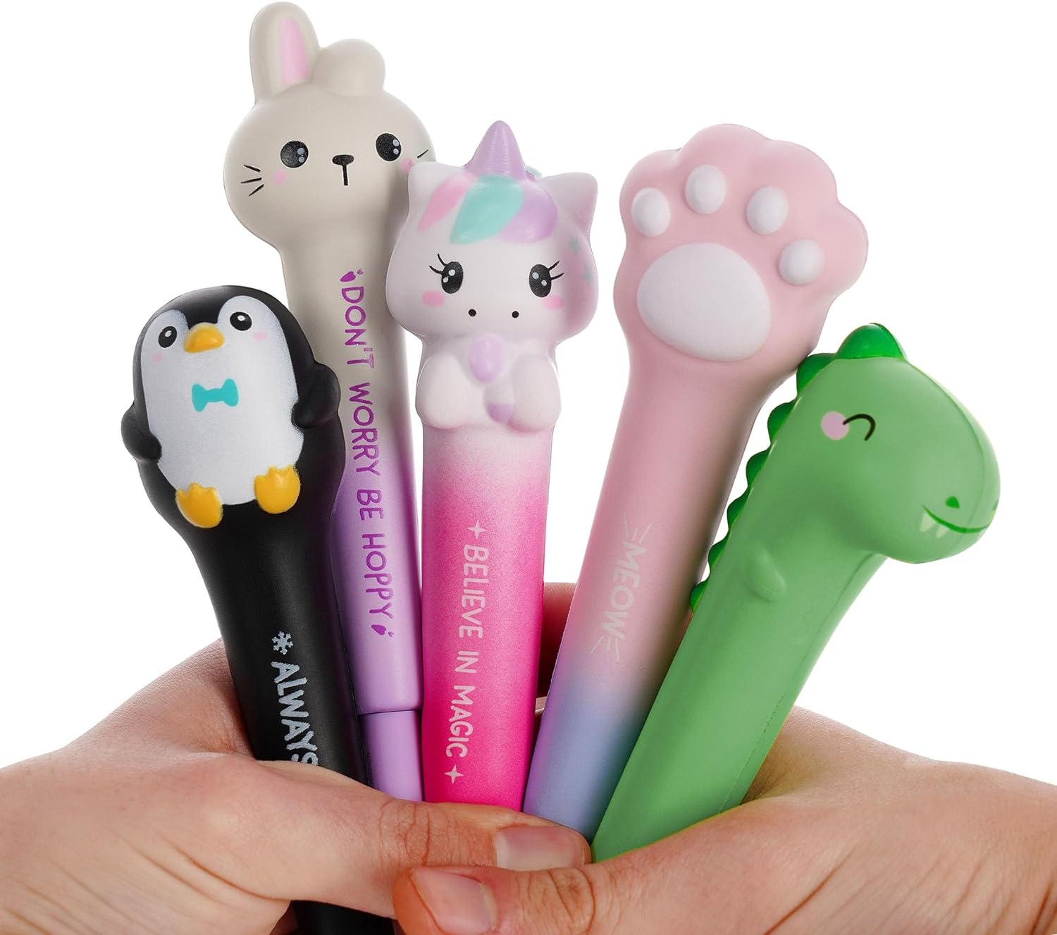 Legami - Penna Gel Antistress - Squeezies Unicorn