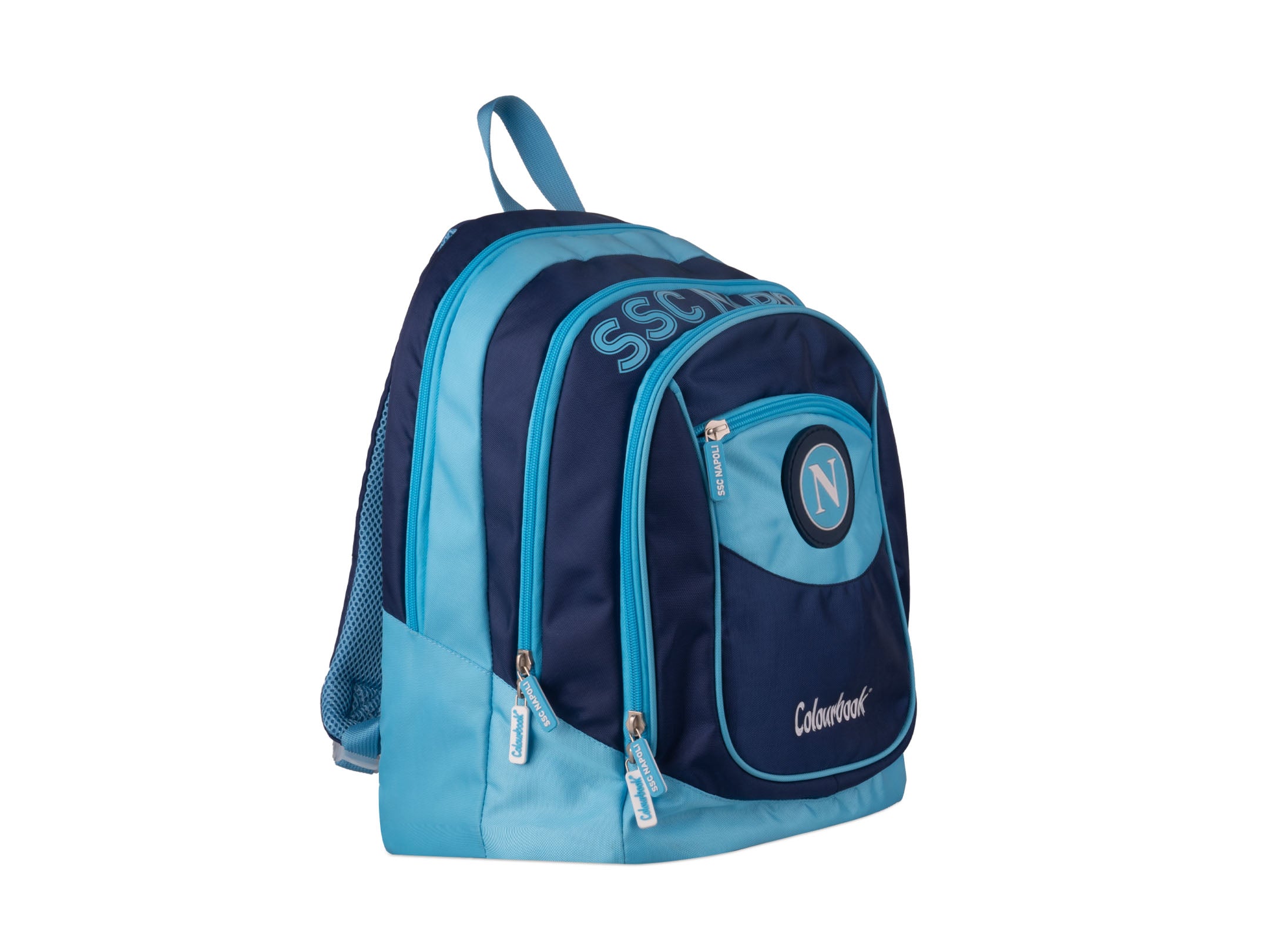 Zaino scuola SSC Napoli con sciarpa omaggio BLU NAVY