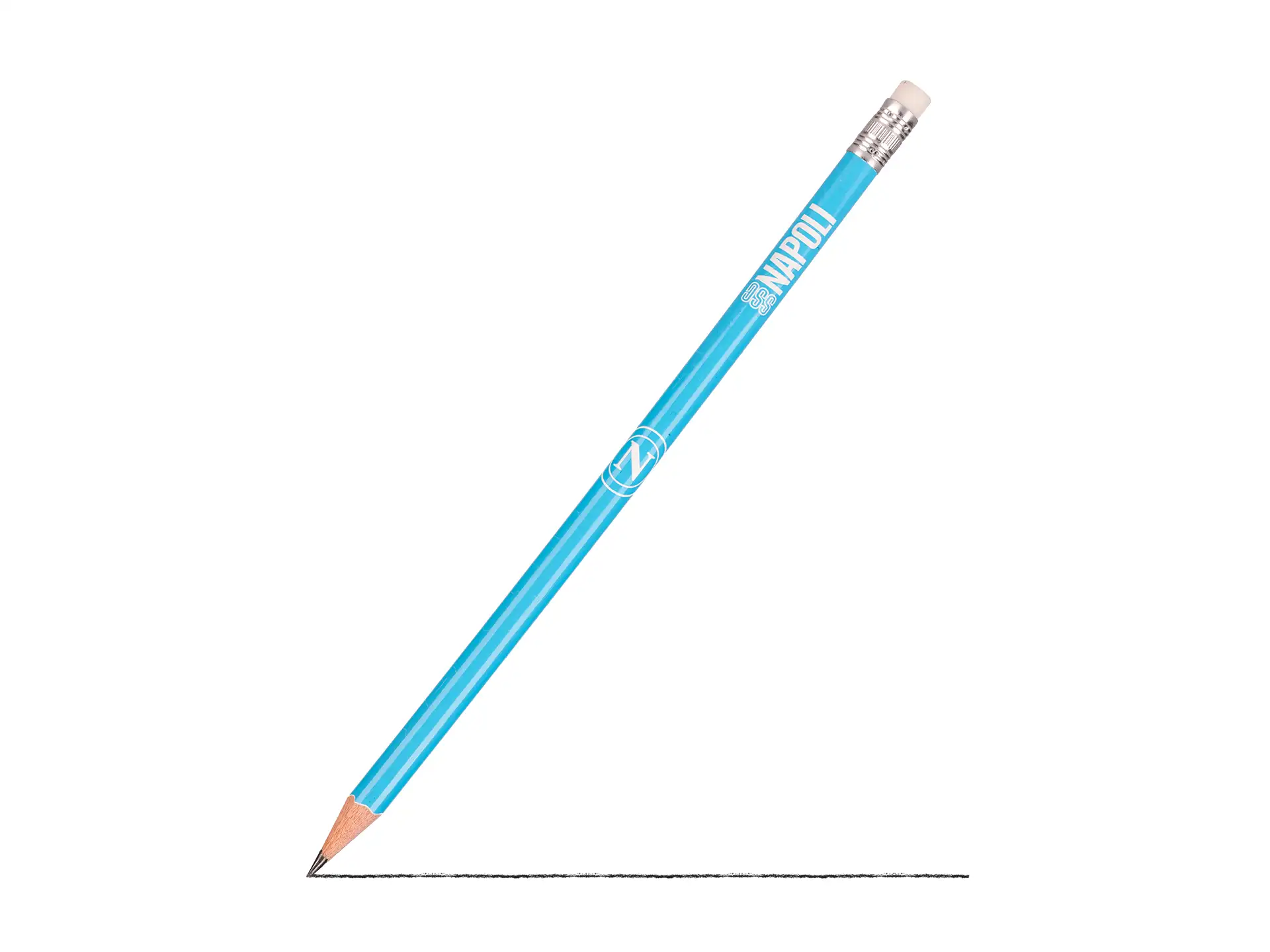 Colourbook - Matita Con Gomma Ssc Napoli - Azzurra