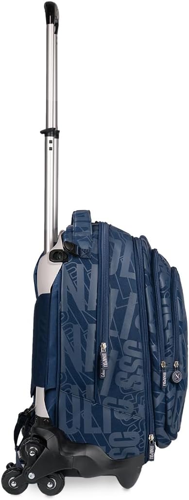 Trolley scuola SSC Napoli con pallone omaggio - Dark Blue