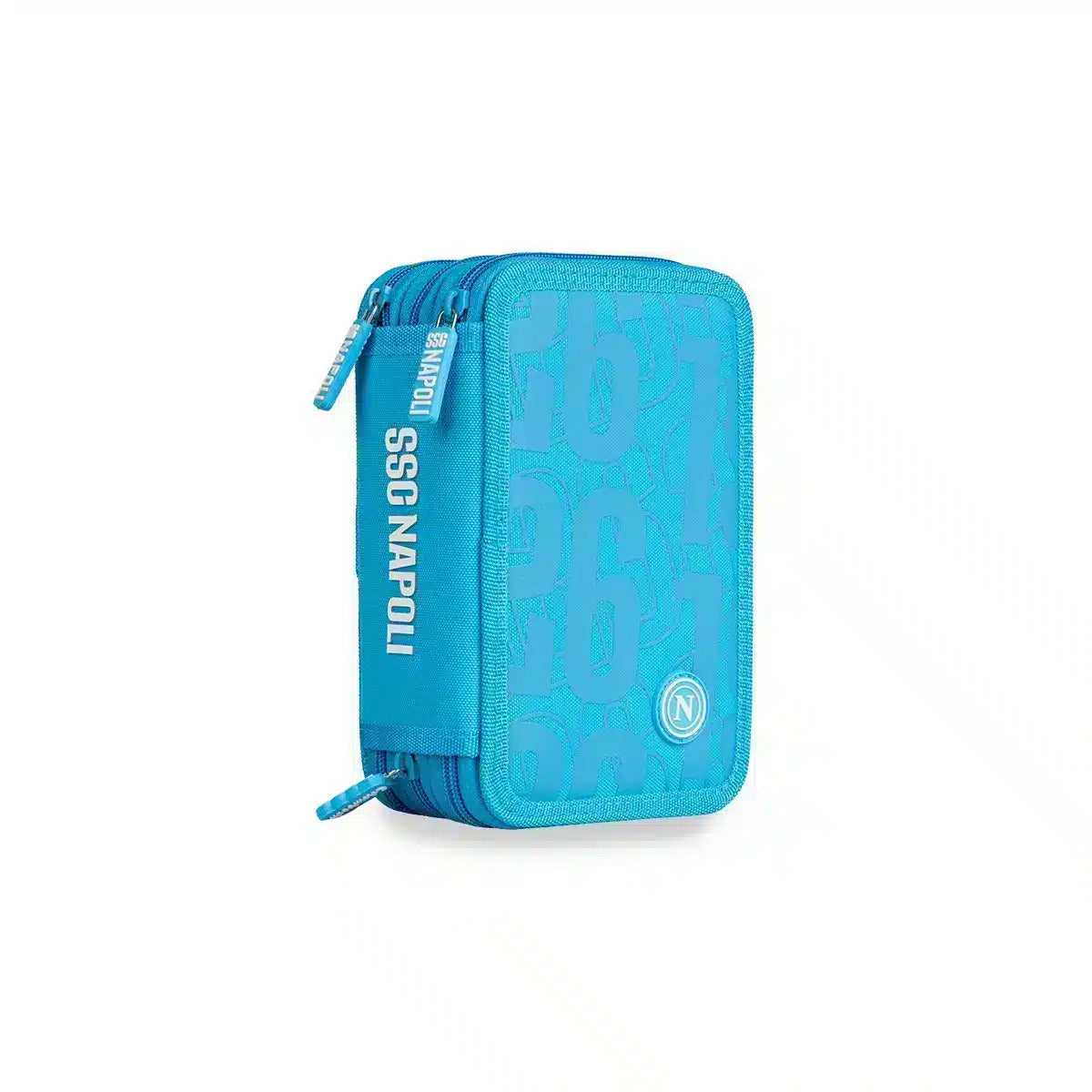 Astuccio 3 zip SSC Napoli 26/27 - Azzurro