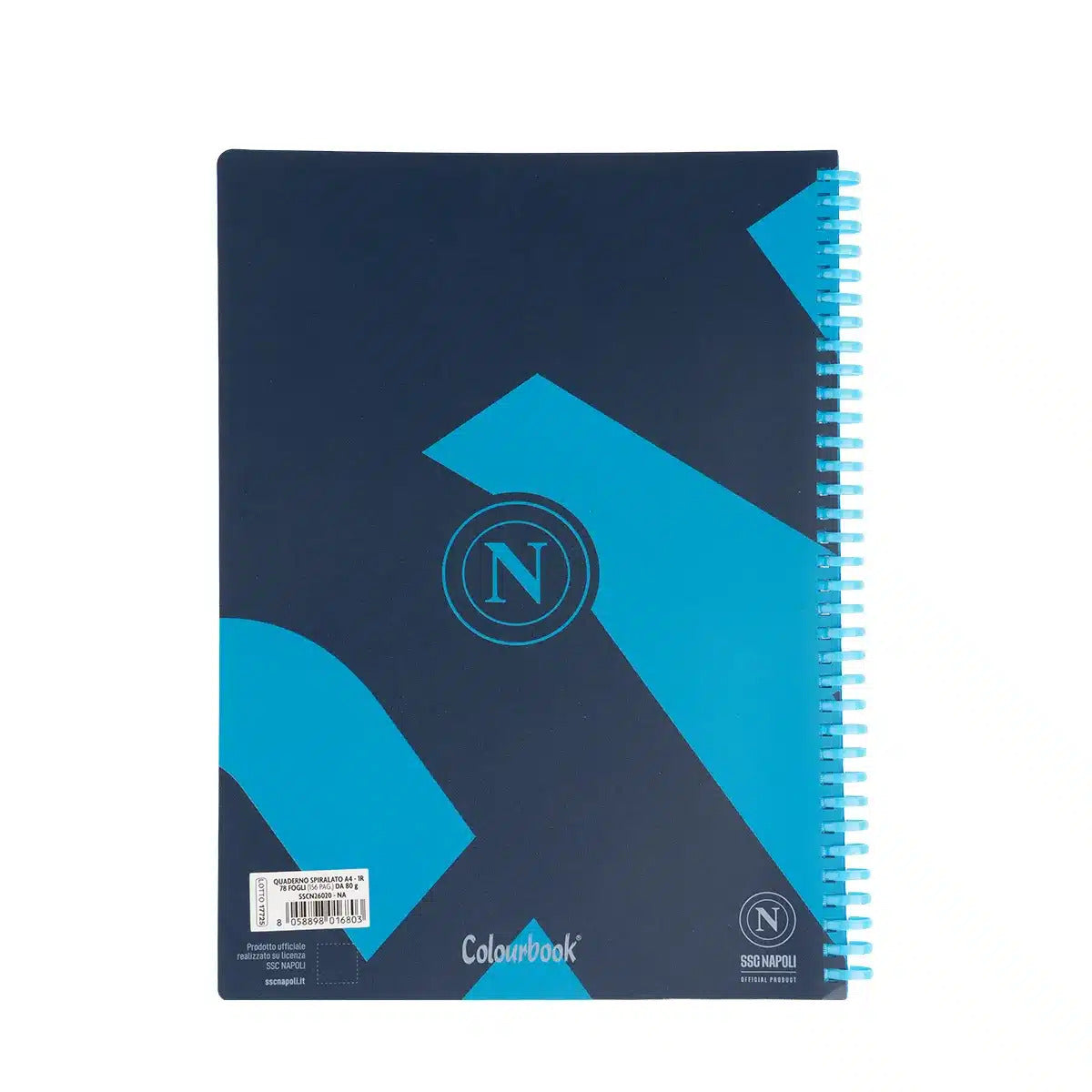 Quaderno spiralato soft SSC Napoli 5MM - NA